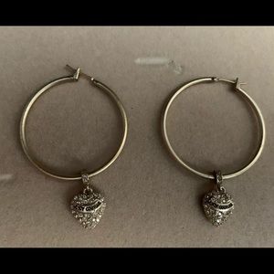 Juicy couture hoop earrings